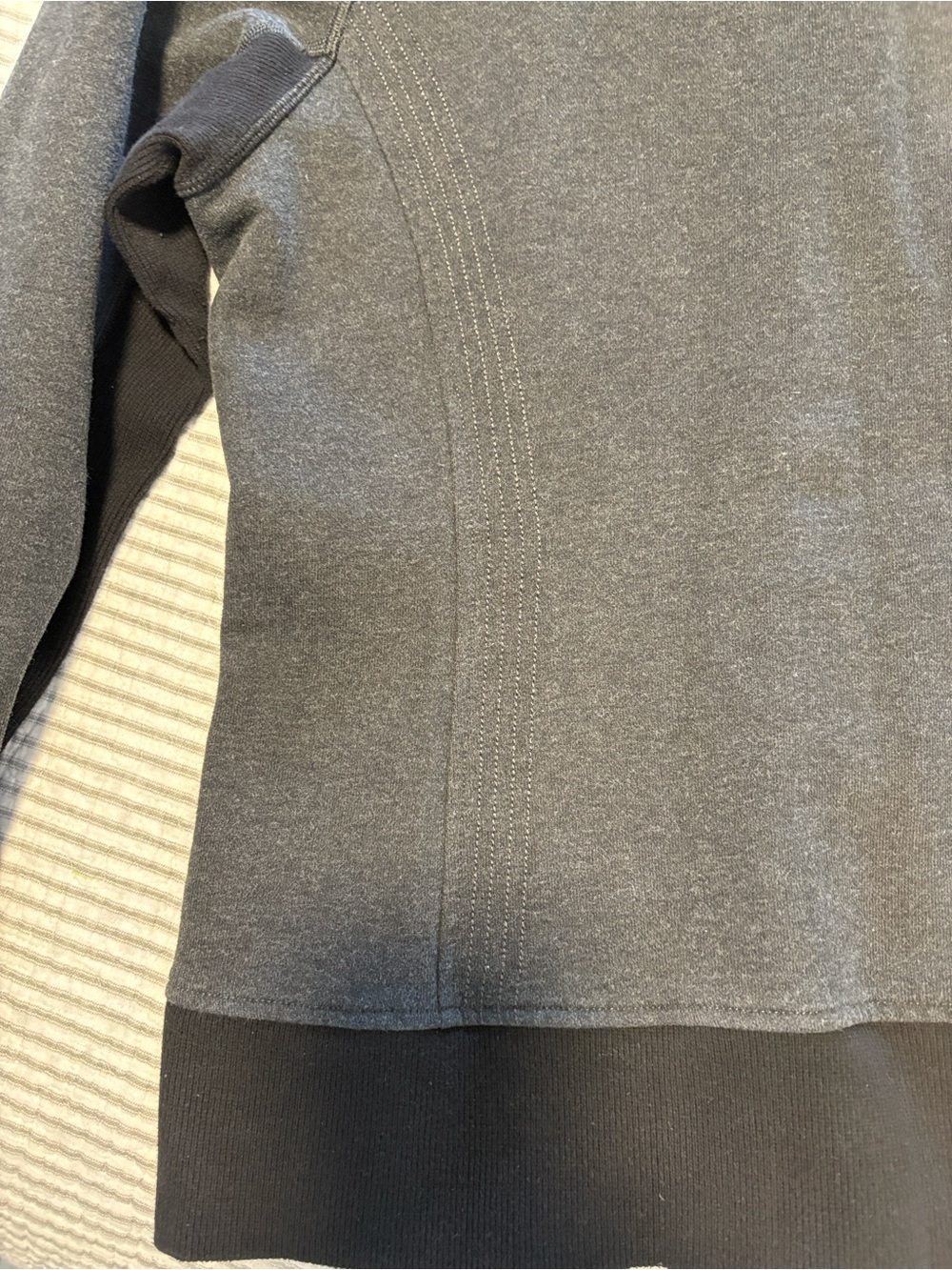 Lululemon Limited Edition 2013 Hiver Scuba Jacket ~ 10 ~ Grey - Picture 10 of 12